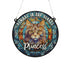 Cat Maine Coon Memorial Stained Glass Effect Suncatcher